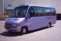 Huur een 19 seater Midibus ( Autocar algo más pequeño que el estándar 2005) van AUTOCARES PLAZA in Soria 
