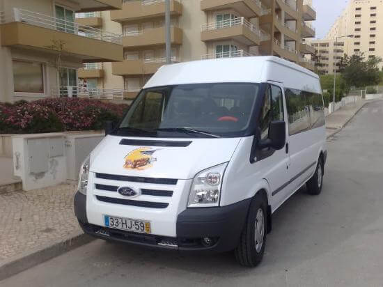 Hire a 9 seater Minivan (Ford Transit 2013) from Algarve365 in Boliqueme 