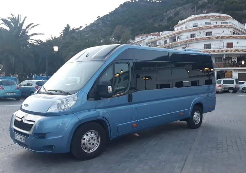 Mieten Sie einen 12 Sitzer Minibus  (Citroen Jumper 2012) von Minibuses Andalucia in Benalmadena 