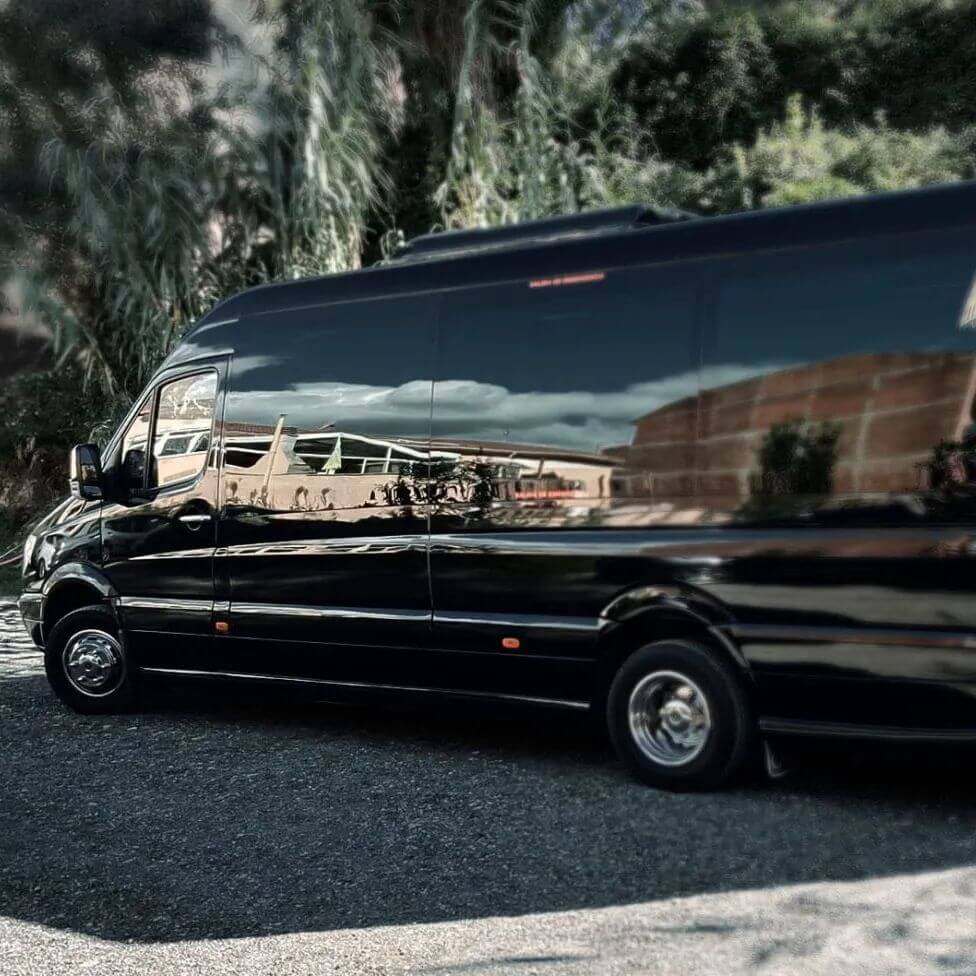 Hire a 8 seater Minivan (Mercedes Vito 2021) from Minibuses Andalucia in Benalmadena