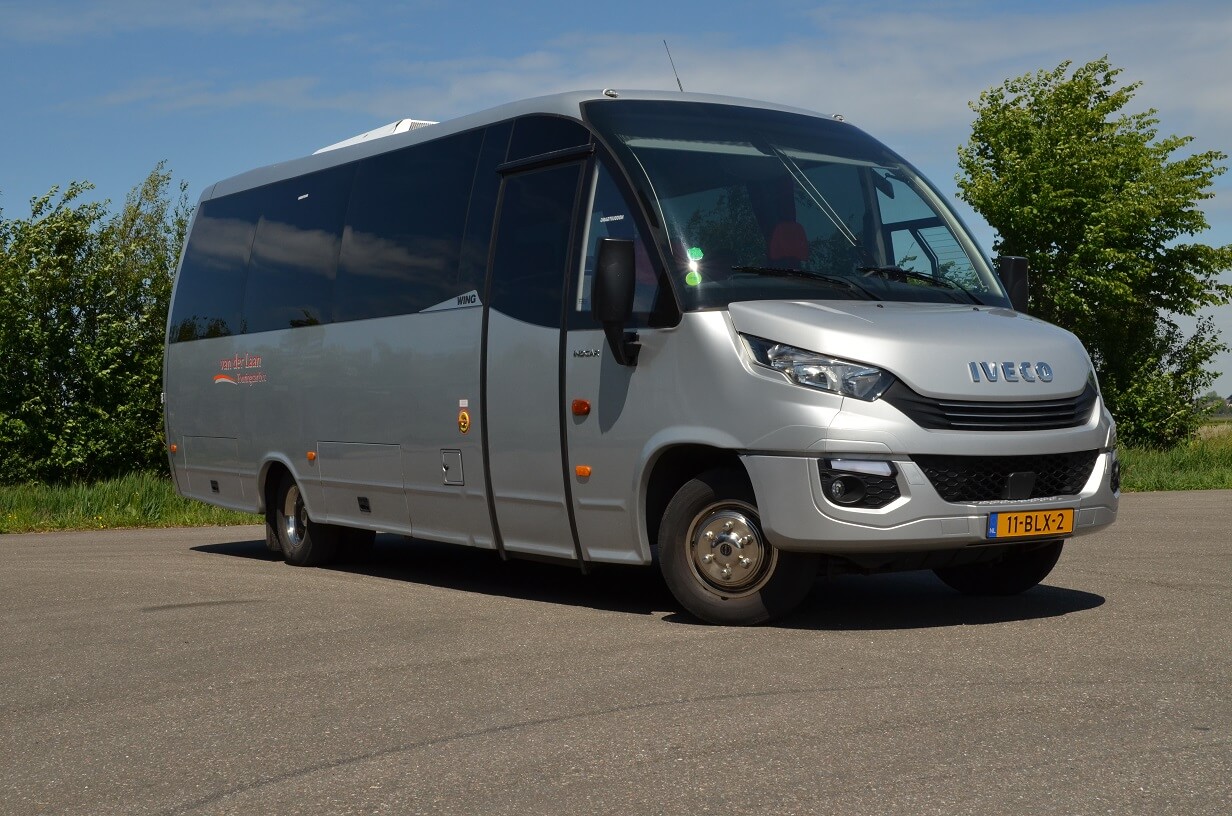 Hire a 28 seater Midibus (Iveco Wing 2018) from Van der Laan Touringcar B.V. in Nieuwkoop 