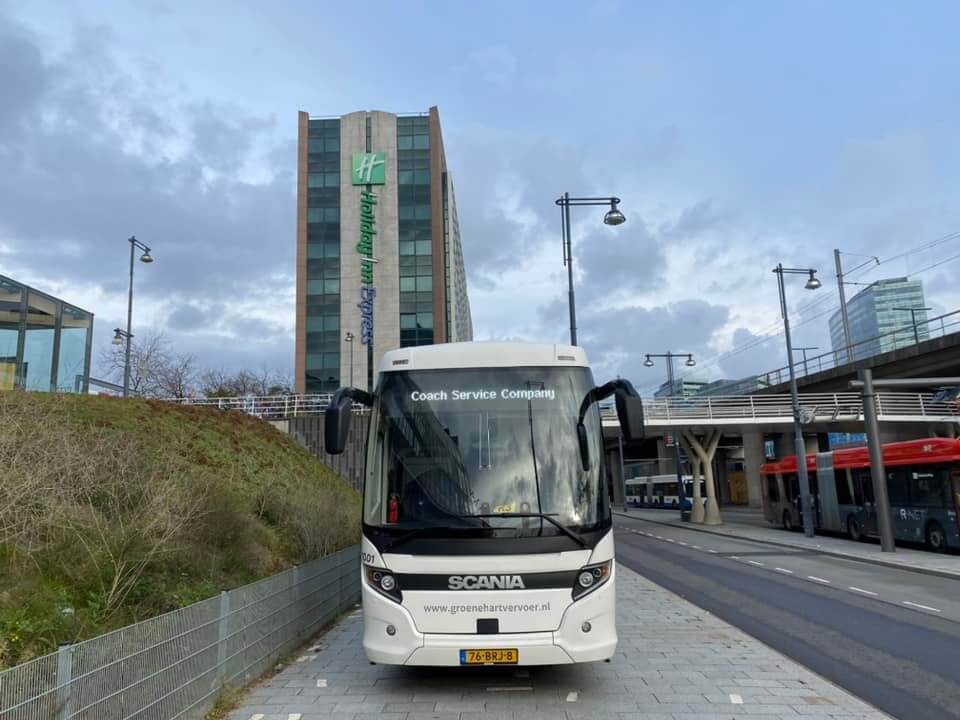 Rent a 50 seater Executive  Coach (Scania Touring 2021) from Coach Service Company from Schiedam 