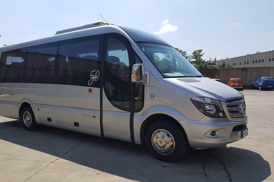 Hire a 20 seater Minibus  (mercedes sprinter 519 2016) from Decina Bus Srl in Roma 