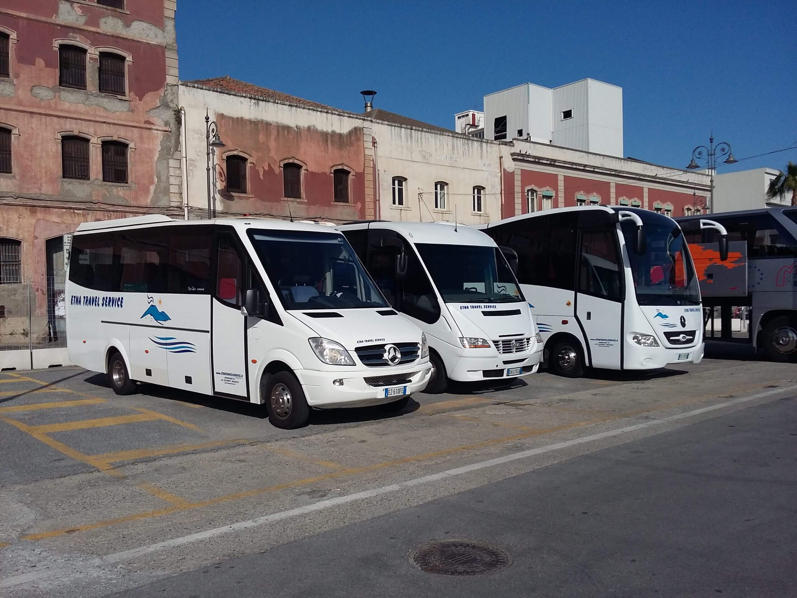 Rent a 31 seater Minibus (ISUZU -MAN Harmony 2009) from Etna Travel Service snc from linguaglossa