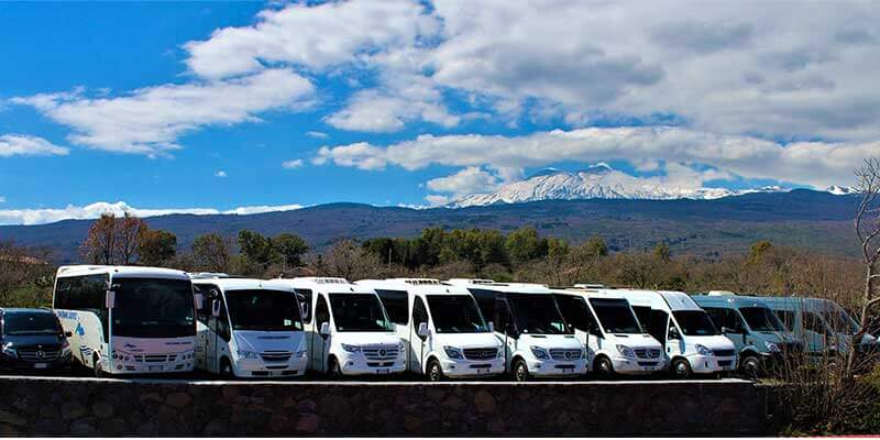 Rent a 34 seater Standard Coach (Mercedes Marlin 2008) from Etna Travel Service snc from linguaglossa