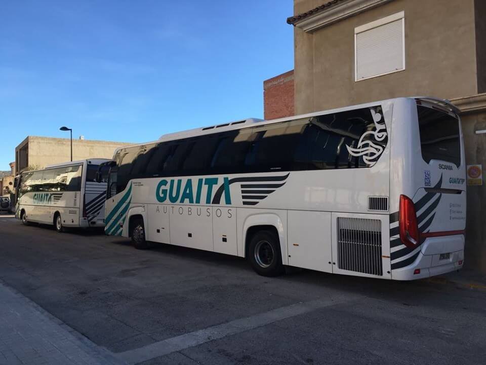 Hire a 55 seater Executive Coach (Scania Scania 2015) from Autobuses Guaita in Turís