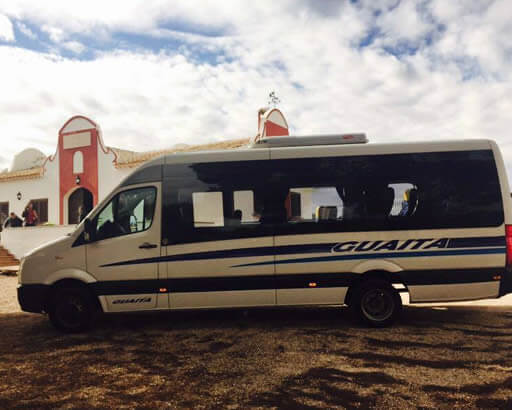 Rent a 19 seater Minibus (volkswagen crafter 2011) from Autobuses Guaita from Turís
