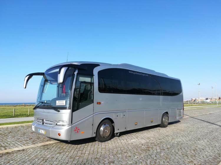 Hire a 30 seater Standard Coach (Mercedes Tourino 2014) from Guided Portugal Unipessoal Lda in Senhora da Hora 