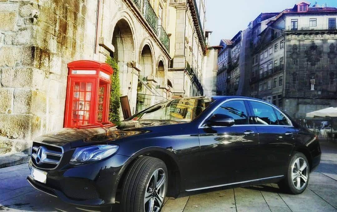Hire a 4 seater Car with driver (Mercedes Class E 2019) from Guided Portugal Unipessoal Lda in Senhora da Hora 
