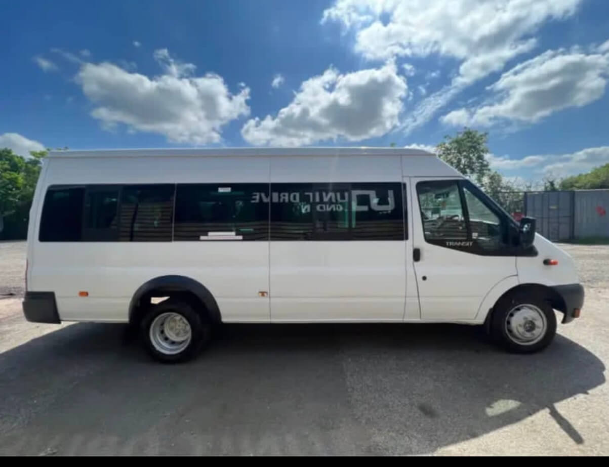 Hire a 16 seater Minibus  (Ford Transit 2013) from Excellence Coaches Ltd in Birmingham 