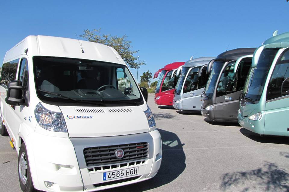 Hire a 15 seater Minibus  (Fiat Ducato 2011) from AUTOCARES MATEOS in Málaga 
