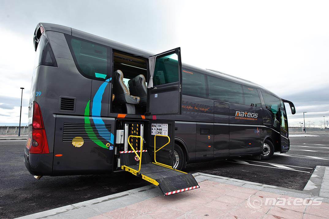 Hire a 55 seater Mobility coach (Volvo B12B 2010) from AUTOCARES MATEOS in Málaga