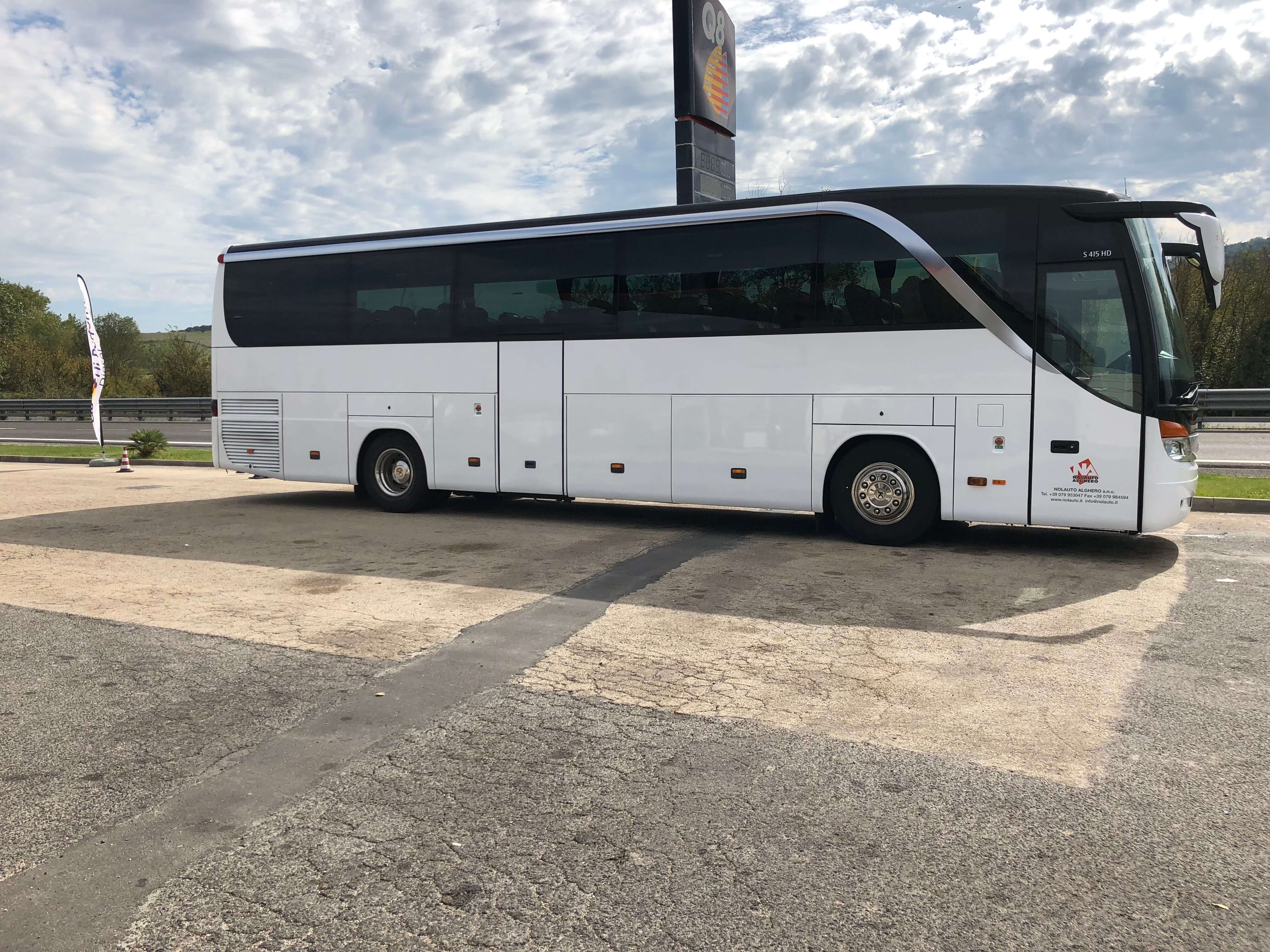 Hire a 53 seater Standard Coach (Setra S415HD 2010) from Nolauto Alghero in Alghero 