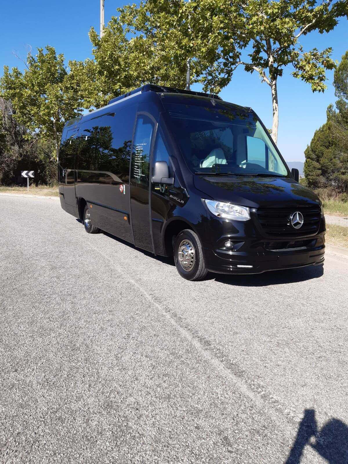 Hire a 28 seater Midibus (Mercedes Sprinter 2024) from Shuttle Amsterdam in Amsterdam