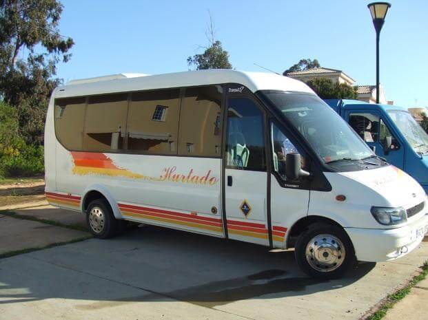 Rent a 19 seater Midibus (MERCEDES BENZ SPRINTER NOGE  2010) from TRASPORTE VIAJES ZENON from LEPE 