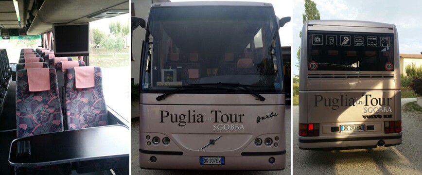 Rent a 54 seater Standard Coach (IVEVO BARBI ECHO R/1 2006) from Puglia in tour bus travel s.r.l from Martina Franca  